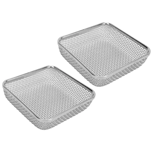 :2Pcs RV Furnace Vent 4.5 X 4.5in Stainless Steel Flying Bug Cover Heater