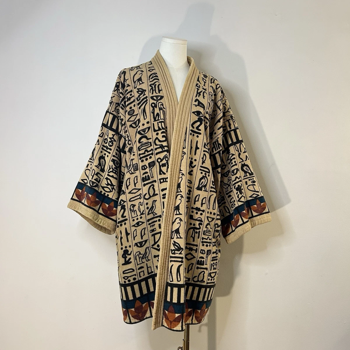 棉质睡袍复古睡衣和长袍男士| eBay