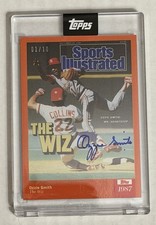 2021 Topps X Sports Illustrated The Wiz Ozzie Smith 1/10 On-Card Autographed
