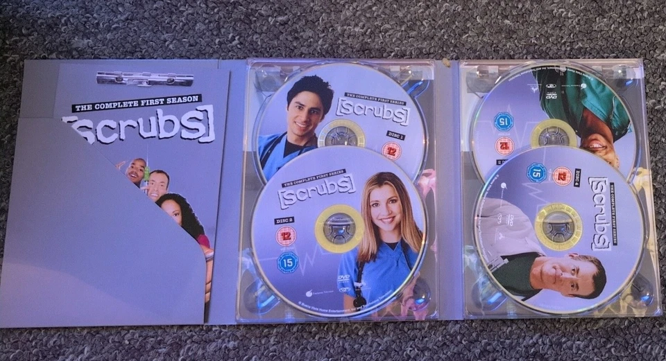 Scrubs Seasons 1-7 DVD Lot TV Series Complete Seasons 1-7 - Image 3 of 4