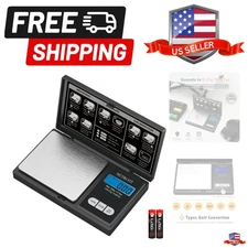 Gram Scale Digital Scale 0.01g Accuracy, 500g Small Pocket Scale Jewelry Scal...