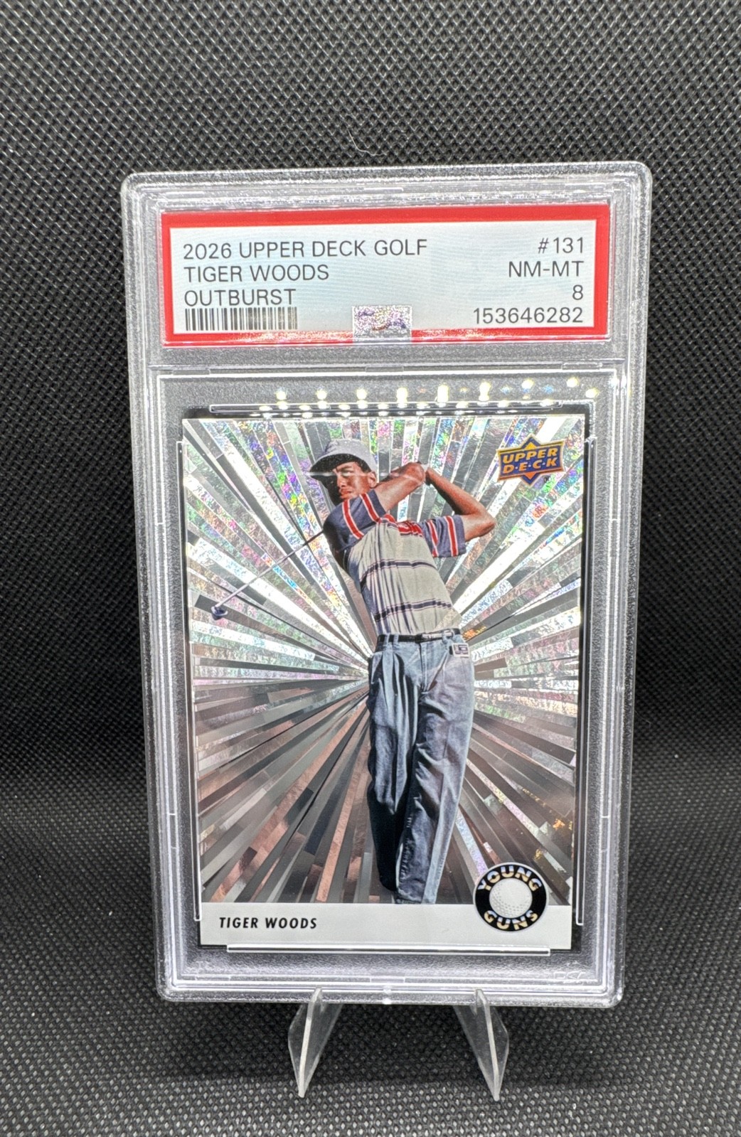 2026 Upper Deck - Retrospective Rookies Tiger Woods #131 Outburst