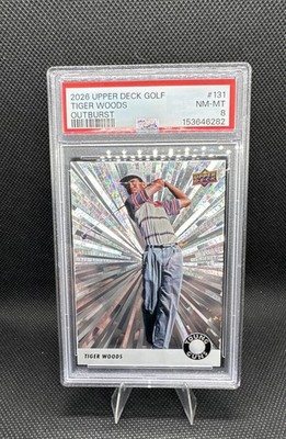 2026 Upper Deck - Retrospective Rookies Tiger Woods #131 Outburst