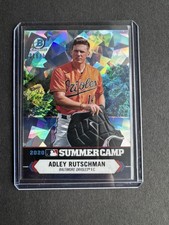 2021 Bowman Chrome Adley Rutschman 2020 Summer Camp Atomic Refractor /150 RC