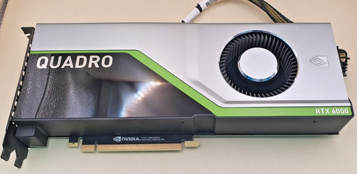 NVIDIA Quadro RTX 6000 24GB GPU (699-5G150-0510-506) | eBay