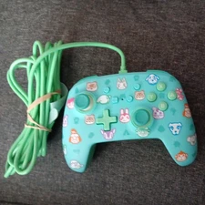 Powera Enhanced Wired Controller for Nintendo Switch - Animal Crossing Blue