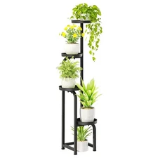 Tall Plant Stand Indoor Outdoor Corner Metal Flower Pot Stands for Multiple