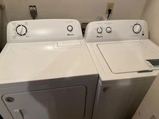 Amana 3.8 cu. ft. Washer and 6.5 cu. ft. Electric Dryer Combo Kit