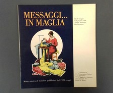 Messaggi...in maglia,Mostra storica manifesti pubblicitari dal 1923,PIEMMEI 1986