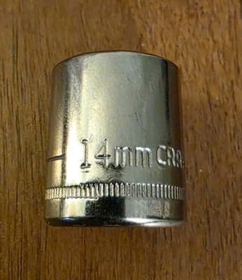 Craftsman 14mm Socket 6 Point 1/4 Inch Drive  S-AF 43512