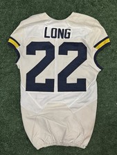 Michigan Football 2016 Game Worn Jersey: David Long #22