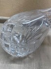 cut crystal wine decanter with a distinctive round stopper vintage pinwheel or f — photo 10