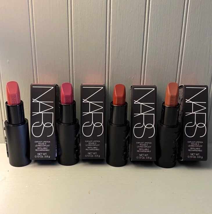 Lápiz labial explícito NARS Decadencia sin reglas expuestas Devious tamaño completo nuevo en caja Foto 2 de 4