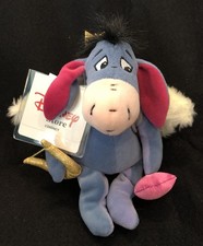 European Disney Store Valentine CUPID EEYORE DREAMS Mini Bean Bag Plush