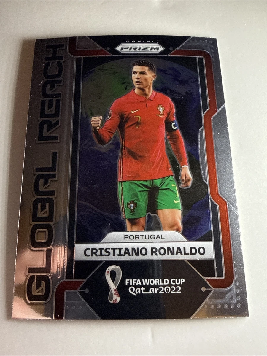 2022 Panini Prizm World Cup Qatar Cristiano Ronaldo #17 for sale