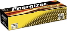 Energizer EN22 Alkaline Industrial Battery, 9 Volt, 12/BX
