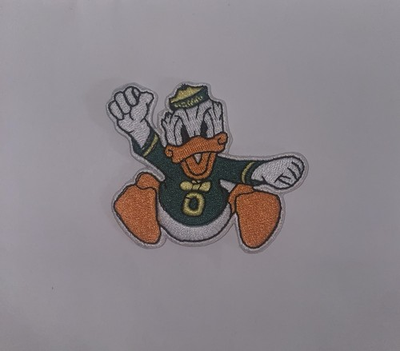 #ad #ad Oregon Ducks Mascot Vintage Logo NCAA Embroidered 2.5inch Sew Iron On Patch $5.95