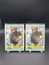 2025 Topps Heritage - Oneil Cruz #183 Baseball (2) Cards