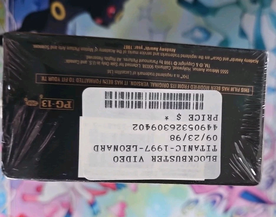 Titanic 1997 Movie VHS 2 Cassette Box Set Factory Sealed New In Box - Image 3 of 4