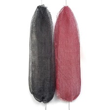 African Exfoliating Net Sponge Authentic 1 Count Pack of 2 , Gray rose Pink