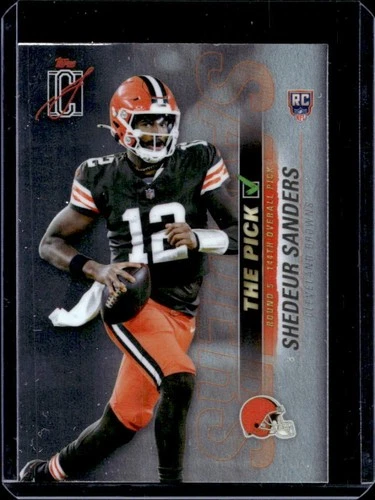 2025 Topps Signature Shedeur Sanders Base (RAW)