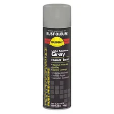 Rust-Oleum V2183838 Rust Preventative Spray Paint, Light Machinery Gray, Gloss,