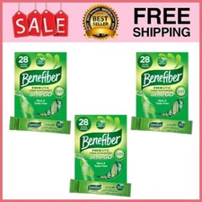 3P Benefiber On The Go Prebiotic Fiber Powder, Unflavored, 3.92 Oz, 28 Ct