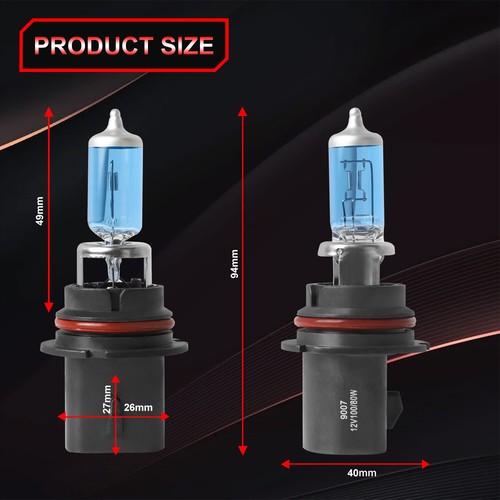 Halogen Lamp/Fog Bulbs 9005/9006/9007/9008/9012/H11B/H11/H7/H4/H1/9145/5202/880 - Foto 34 di 154