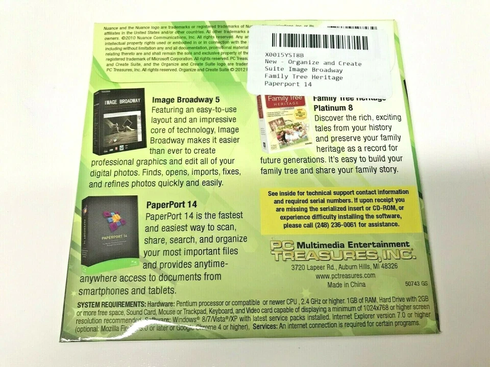 Organize and Create Software Suite - Image Broadway - Family Tree - Paperport 14 - Image 2 of 4