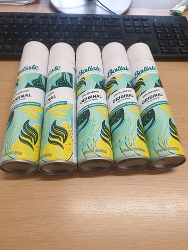Batiste Original Classic Fresh Dry Shampoo 200ml X5 JUST £21.79 FREE POST - Picture 11 of 12
