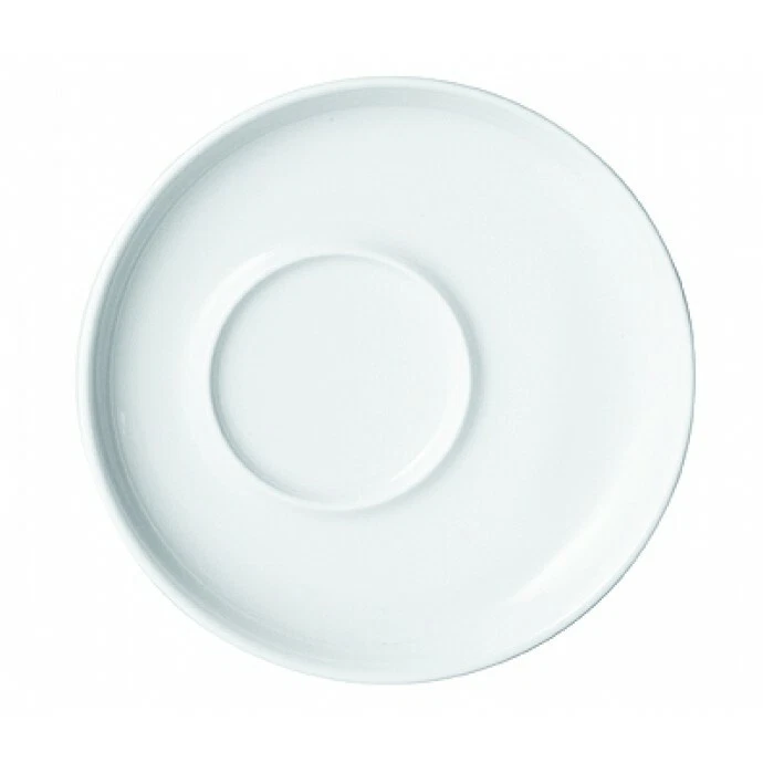 Kahla FIVE SENSES  6 x Espresso Untertasse 11 cm für Mokkauntertasse weiß