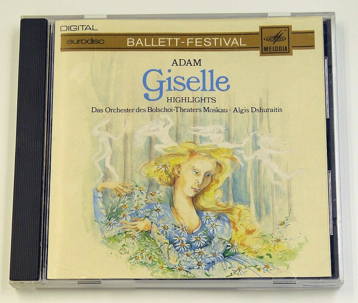 Adam: Giselle - Highlights - CD Made in West Germany | eBay