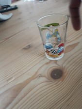 Schlumpf Vintage Trinkglas 0.2 Smurfs
