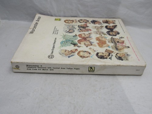 Worcester Area Mass Telephone Directory March 1976 New England Telephone Company - Bild 2 von 3