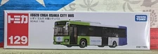 TOMICA #129 ISUZU ERGA OSAKA CITY BUS 1/82 SCALE NEW IN BOX USA STOCK!!!