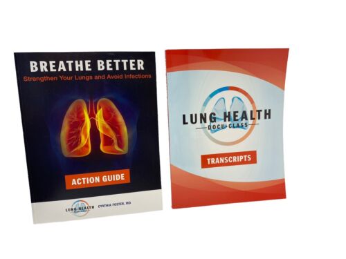Lung Health DOCU-Class Transcripts & Breathe Better Action Guide 2021 - VG - Picture 1 of 9