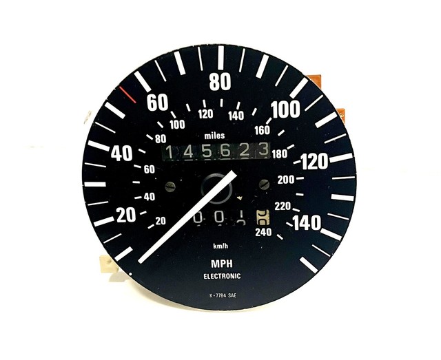 BMW E30 Instrument Cluster Pod Complete Good Odometer Only 145k