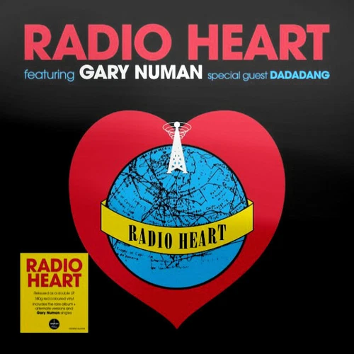 RADIO HEART - [FEAT. GARY NUMAN & DADADANG] (180G RED VINYL 2LP) NEW/SEALED