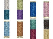 Gutermann Metallic Thread Sparkle Glitter Thread 50m Reel