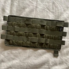 Tactical Chest Rig Molle Add On Utility Green Hook Loop Recon