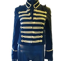 Pinky Laing Military Jacket 10 Velvet Rrp £700