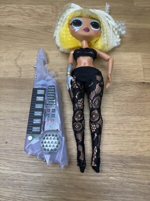 LOL Surprise! OMG Doll, Remix Super Surprise Rock Band Fame Queen Guitar Working