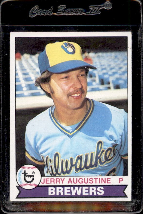 1979 Topps #357 Jerry Augustine Milwaukee Brewers - Nice Card