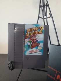 Vintage Game Cartridge SUPER MARIO BROS 2 Nintendo System NES. TESTED