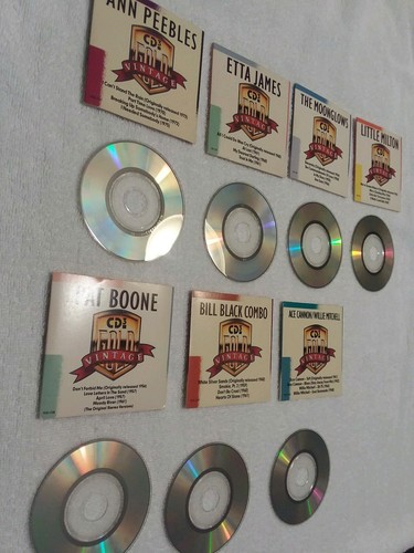 SET 6 Vintage Gold CD3 Mini 3" CD Singles MCA Schallplatten Sammler LIMITIERT 1988-89 - Bild 2 von 7