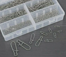  250 PACK  #1 #2 #4 #6 #8 Stainless Steel Duo Lock Snaps Nice Swivel NEW    BX87