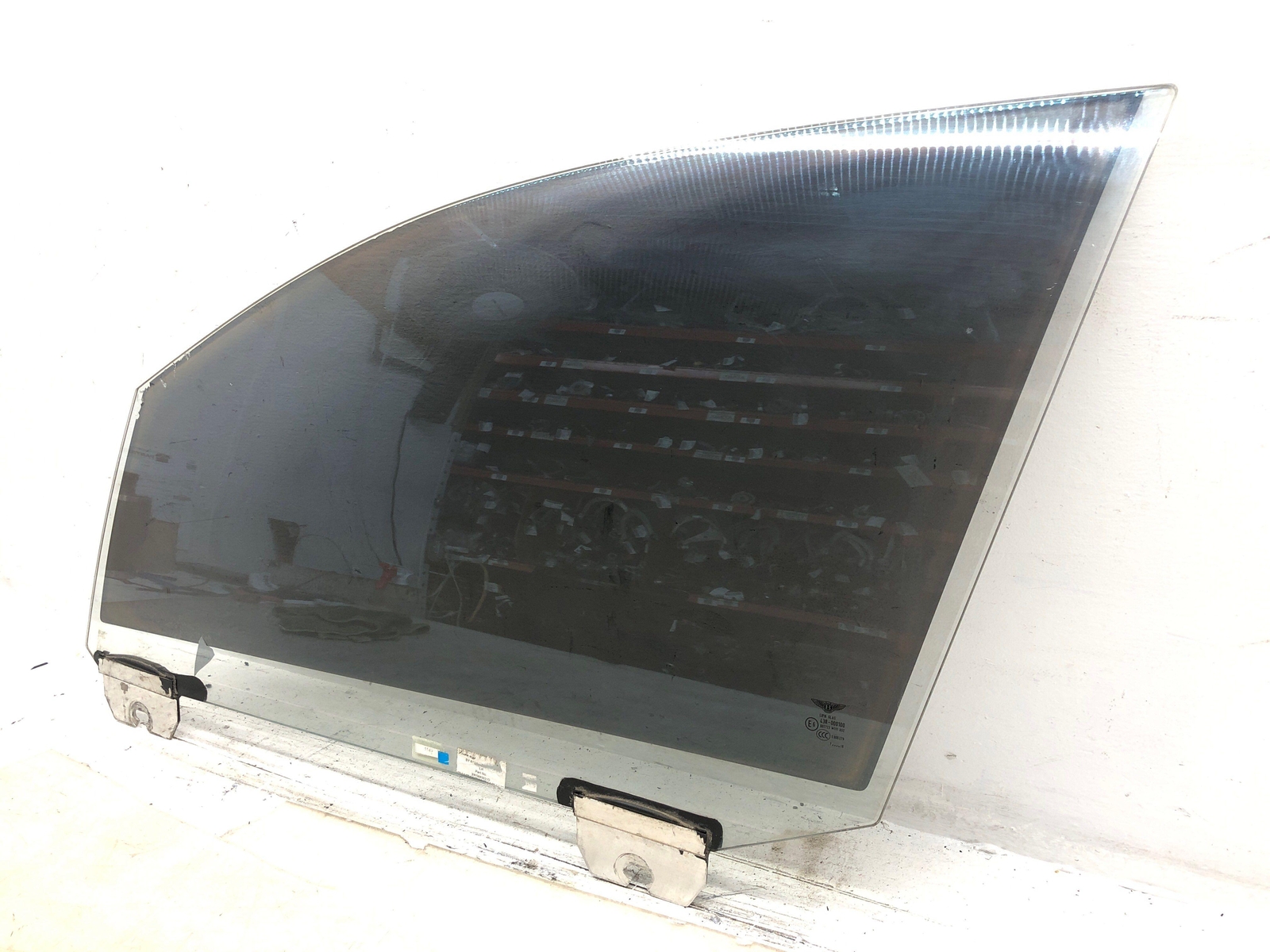 2006-2012 BENTLEY CONTINENTAL FRONT LEFT DOOR GLASS WINDOW FADED TINT 3W5845021D