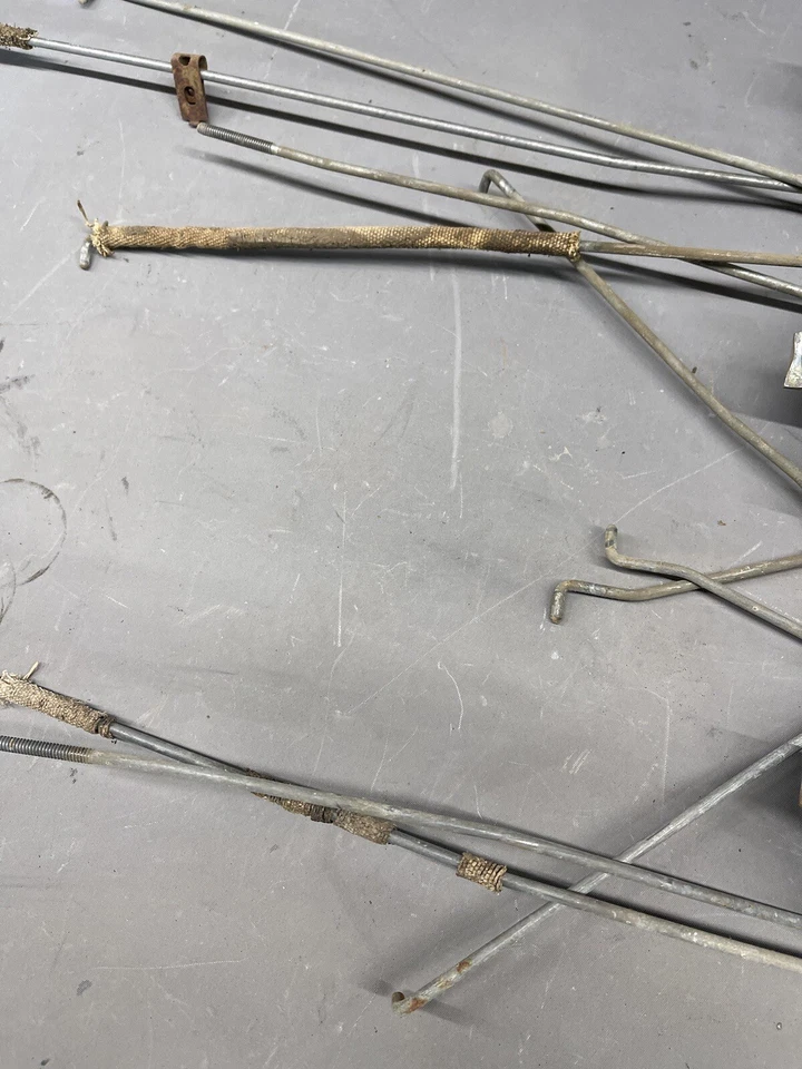 Ford Fairlane 1968-1971 4 puertas pestillos barras de bloqueo Mercury Montego Torino equipo original Foto 3 de 4