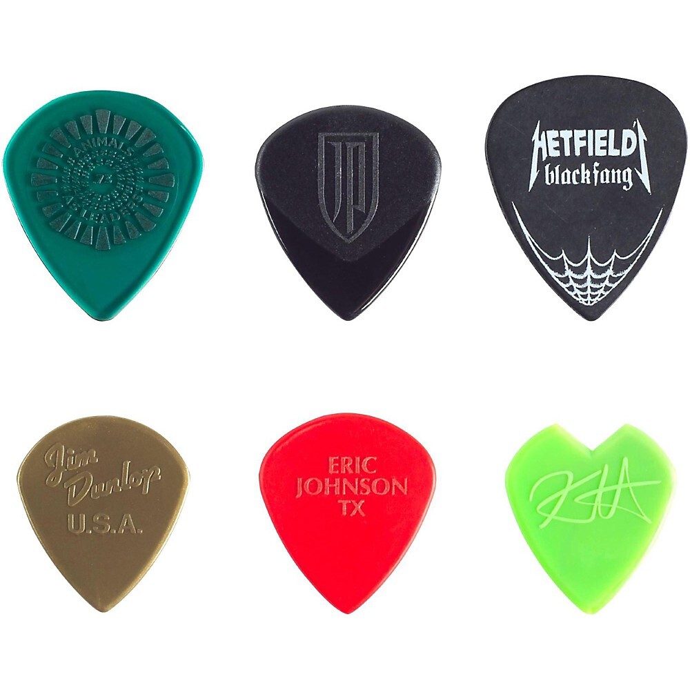 Dunlop PVP111 Artist Variety Pack 6 Guitar Picks