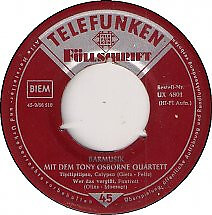 Vinyl Jazz Das Tony Osborne-Quartett Barmusik Dem Tony Osborne Quartett 7" EP - Picture 4 of 4